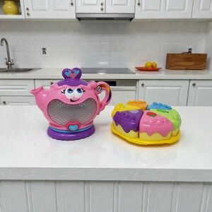 The Leap Frog Musical Rainbow Tea Party Teapot Kettle